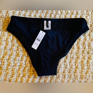 J Crew Bikini Bottoms, Navy, Size Small, NWT